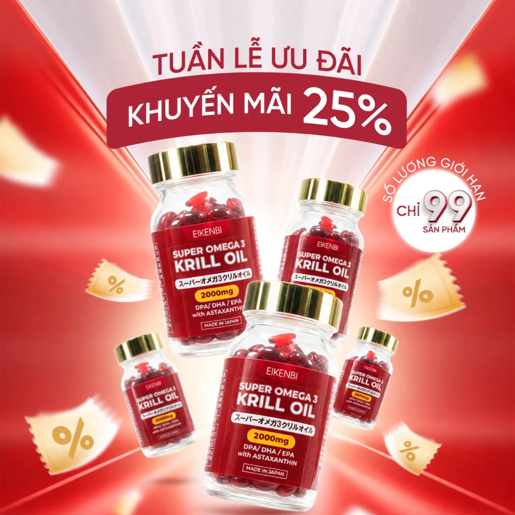 Super Omega 3 Krill Oil Eikenbi