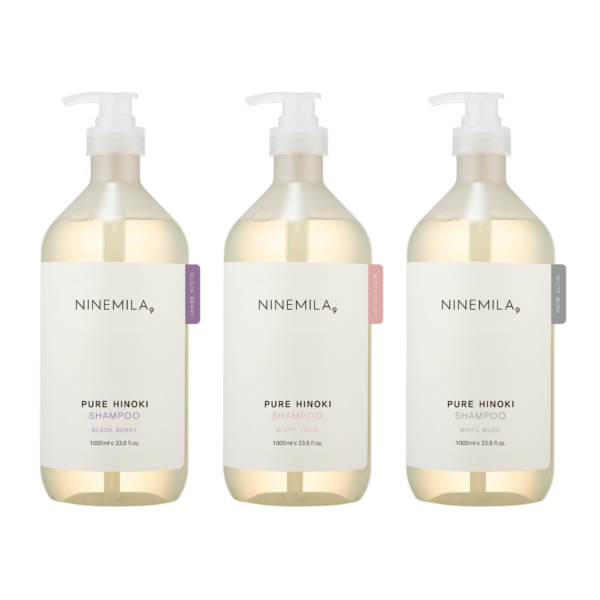dau-goi-thuan-chay-huong-nuoc-hoa-ninemila-pure-hinoki-shampoo-1000ml